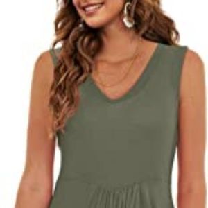 SENSERISE Womens Good Vibes Rainbow Sleeveless Maxi Dress